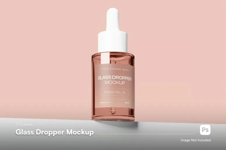 Dropper Bottle Mockup