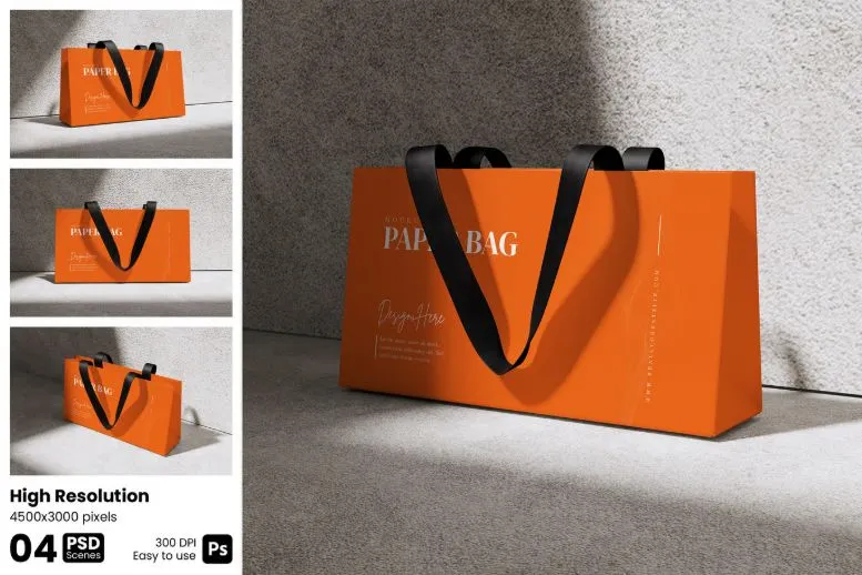 Paper Bag Mockup