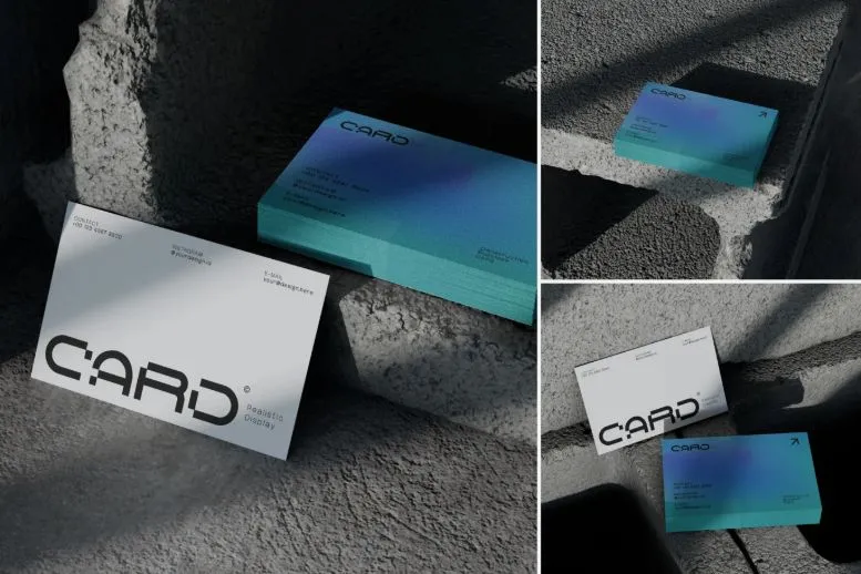 Corporate Business ID Card Mockup