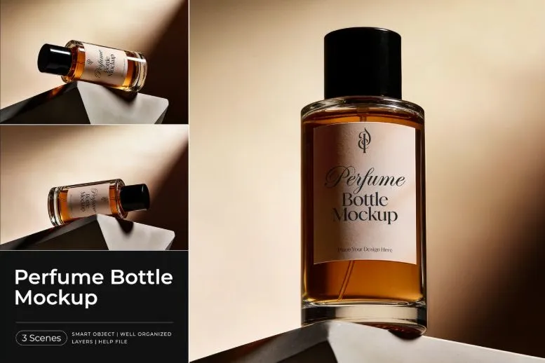 Perfume Bottle Mockup