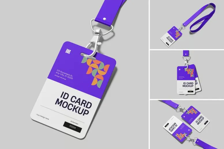 ID Card Mockup