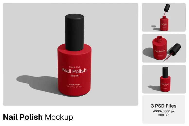 Nail Polish Mockup