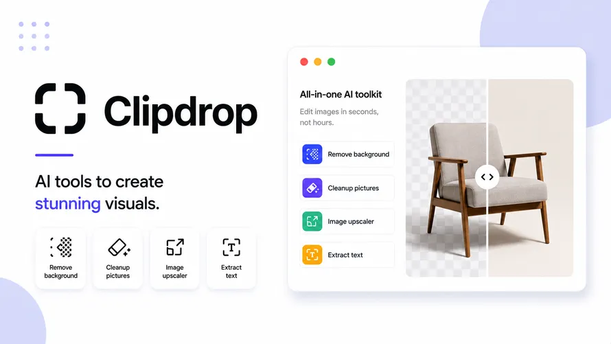 Clipdrop AI Tools