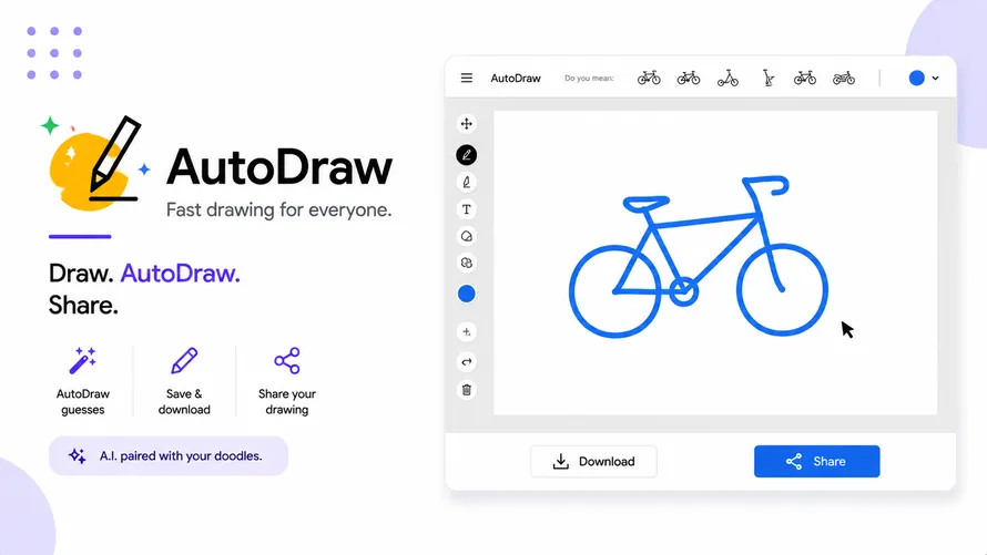 AutoDraw AI tools