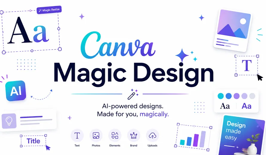 Canva Magic Design Typography AI Tool