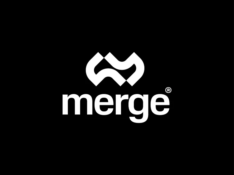 merge® logo design by Lucas Fields merge® logo design by Lucas Fields