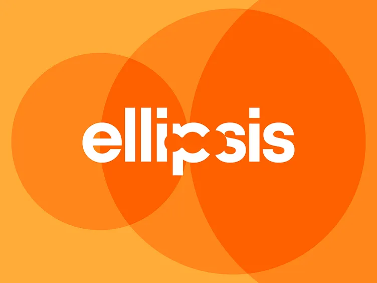 Ellipsis, logo design for AI startup investing venture capital by Alex Tass, logo designer Ellipsis, logo design for AI startup investing venture capital by Alex Tass, logo designer