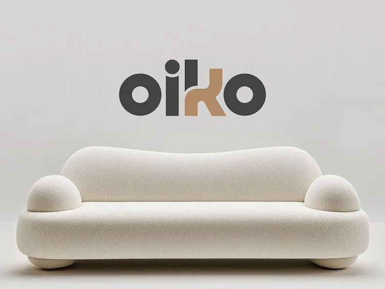 Oiko Luxury Furniture Brand Logo by Morium Munni Oiko Luxury Furniture Brand Logo by Morium Munni