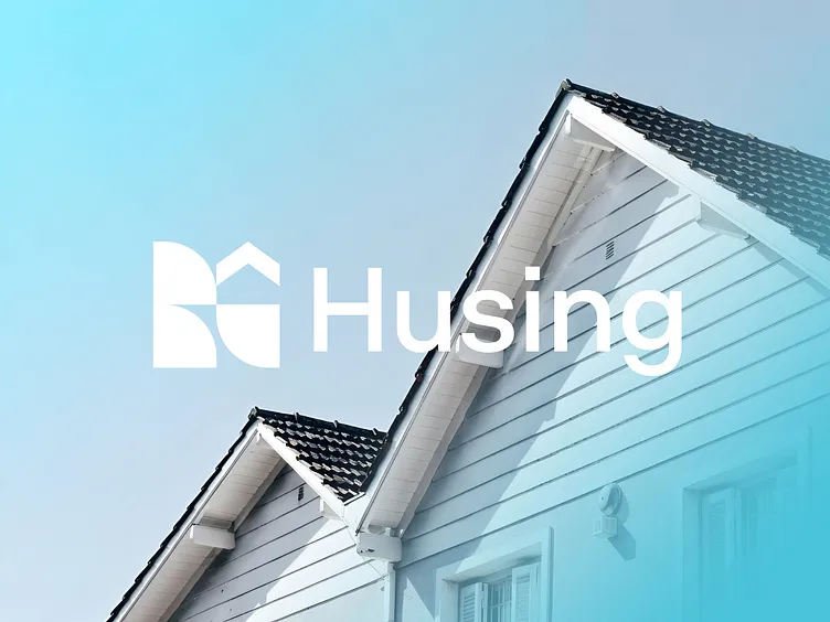 Modern clean H home Arrow logo concepts for Husing by RUXOS Modern clean H home Arrow logo concepts for Husing by RUXOS