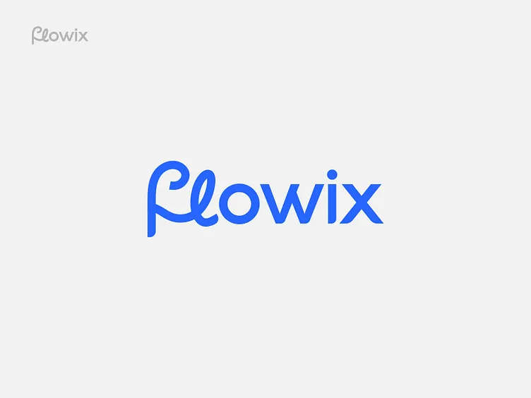 flowix Wordmark Logo, Typography Logo, Technology by Rejuar Rahman flowix Wordmark Logo, Typography Logo, Technology by Rejuar Rahman