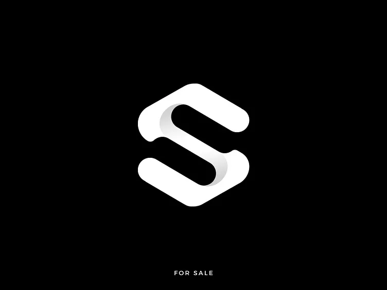 Modern S Letter Logo Minimal Monogram Design by Daud Husain Sami Modern S Letter Logo Minimal Monogram Design by Daud Husain Sami