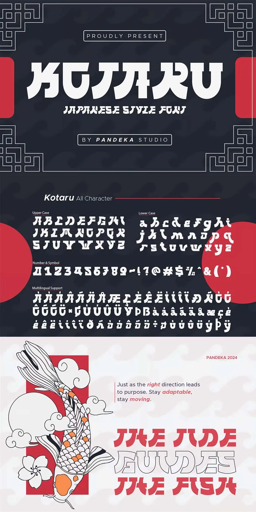 Kotaru - Modern Japanese Font