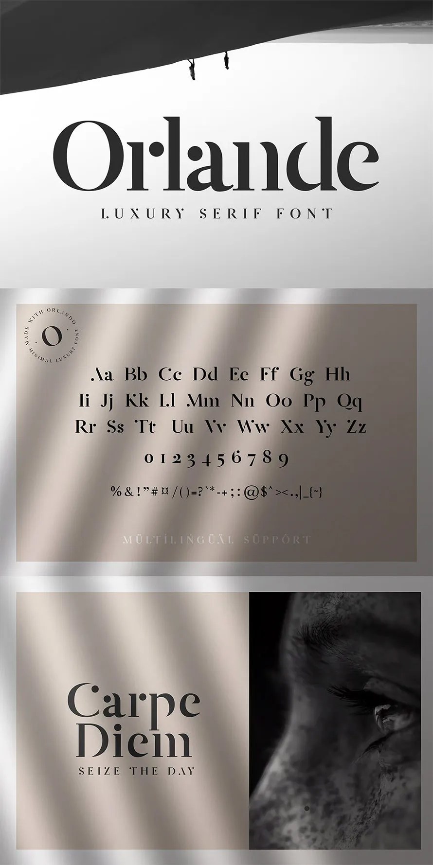 Orlande - Luxury Serif Font