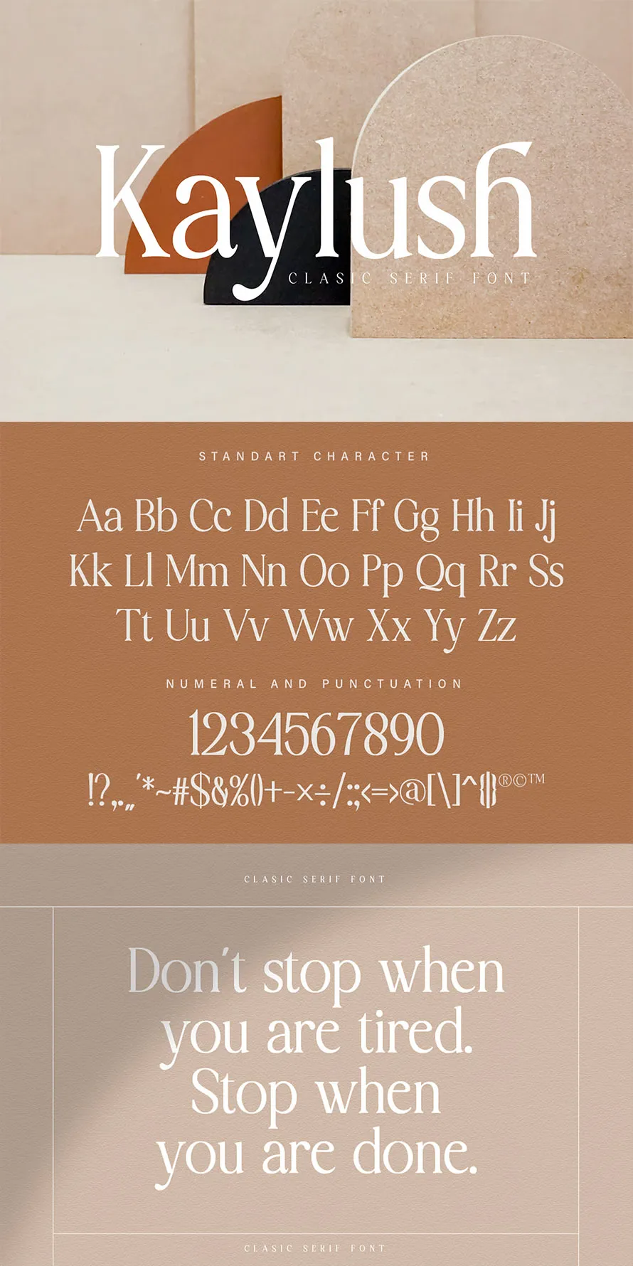 Classic Elegant Serif Font