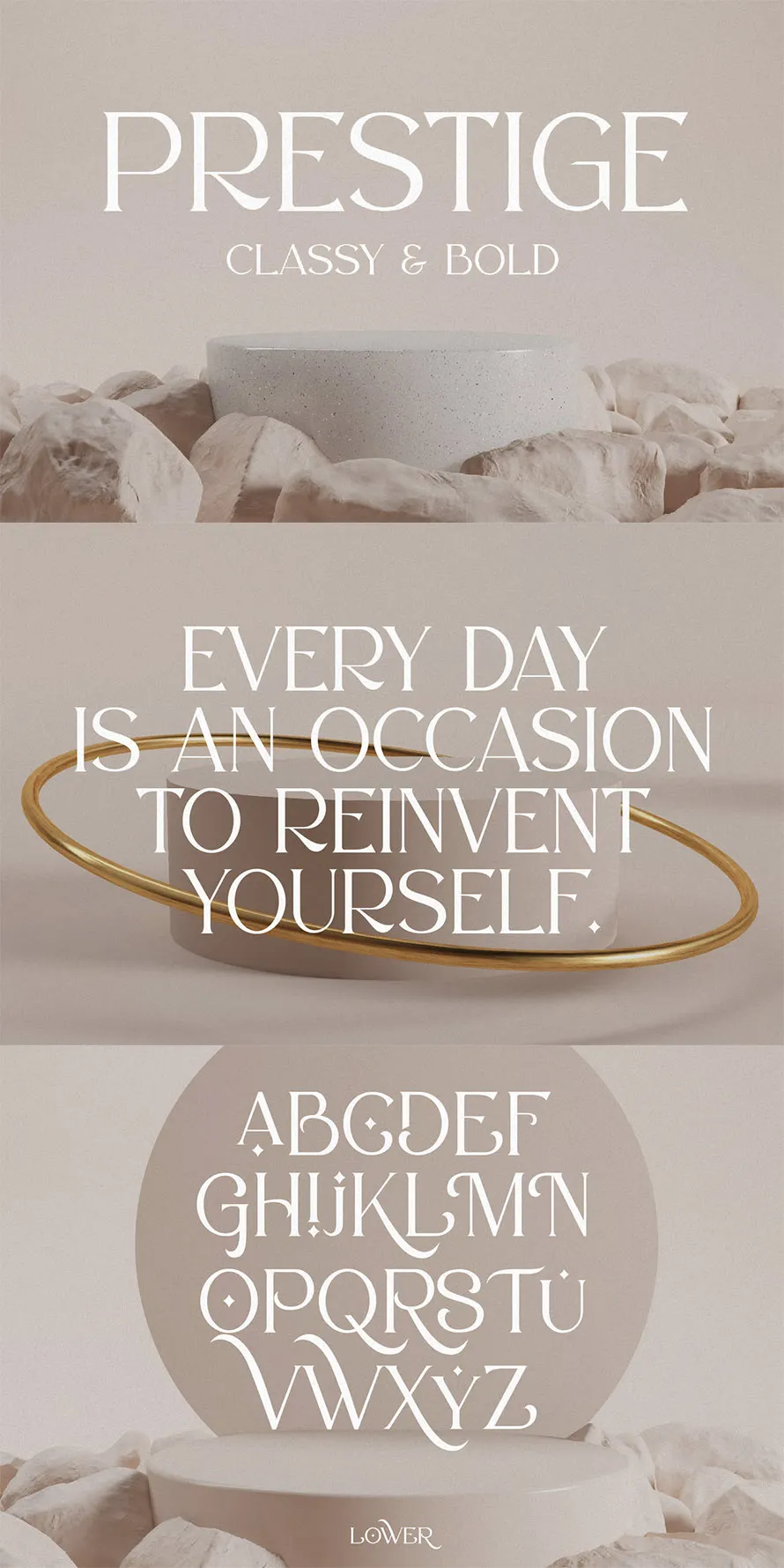 Prestige - Classy Serif Typeface