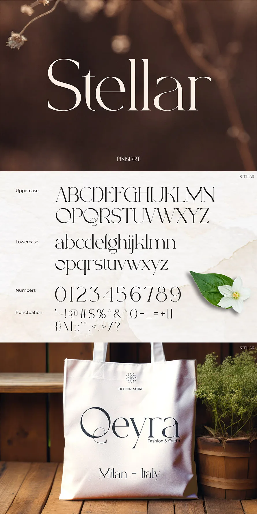 Stellar – Modern Luxury Font