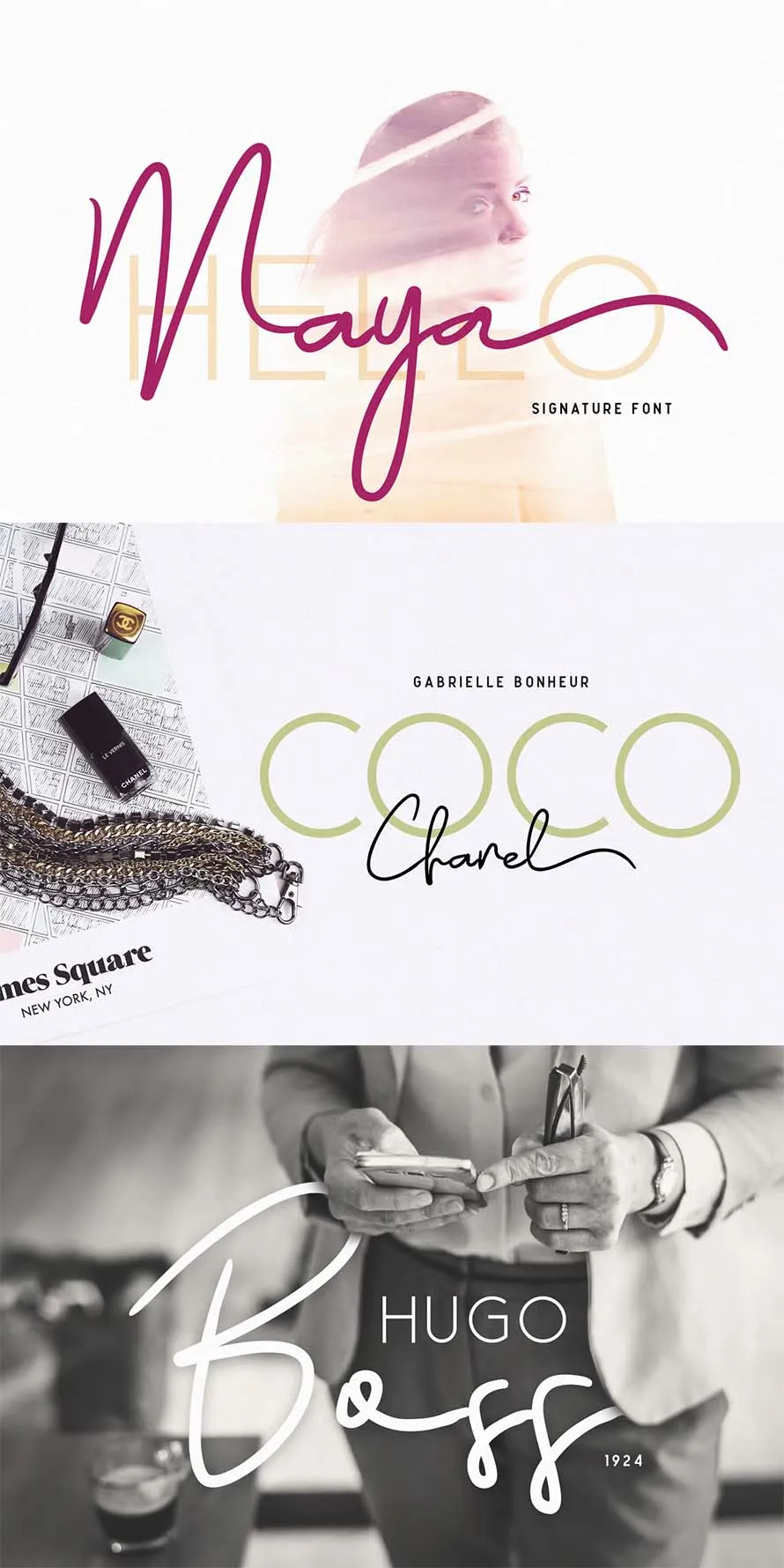Maya - Luxury Signature Font