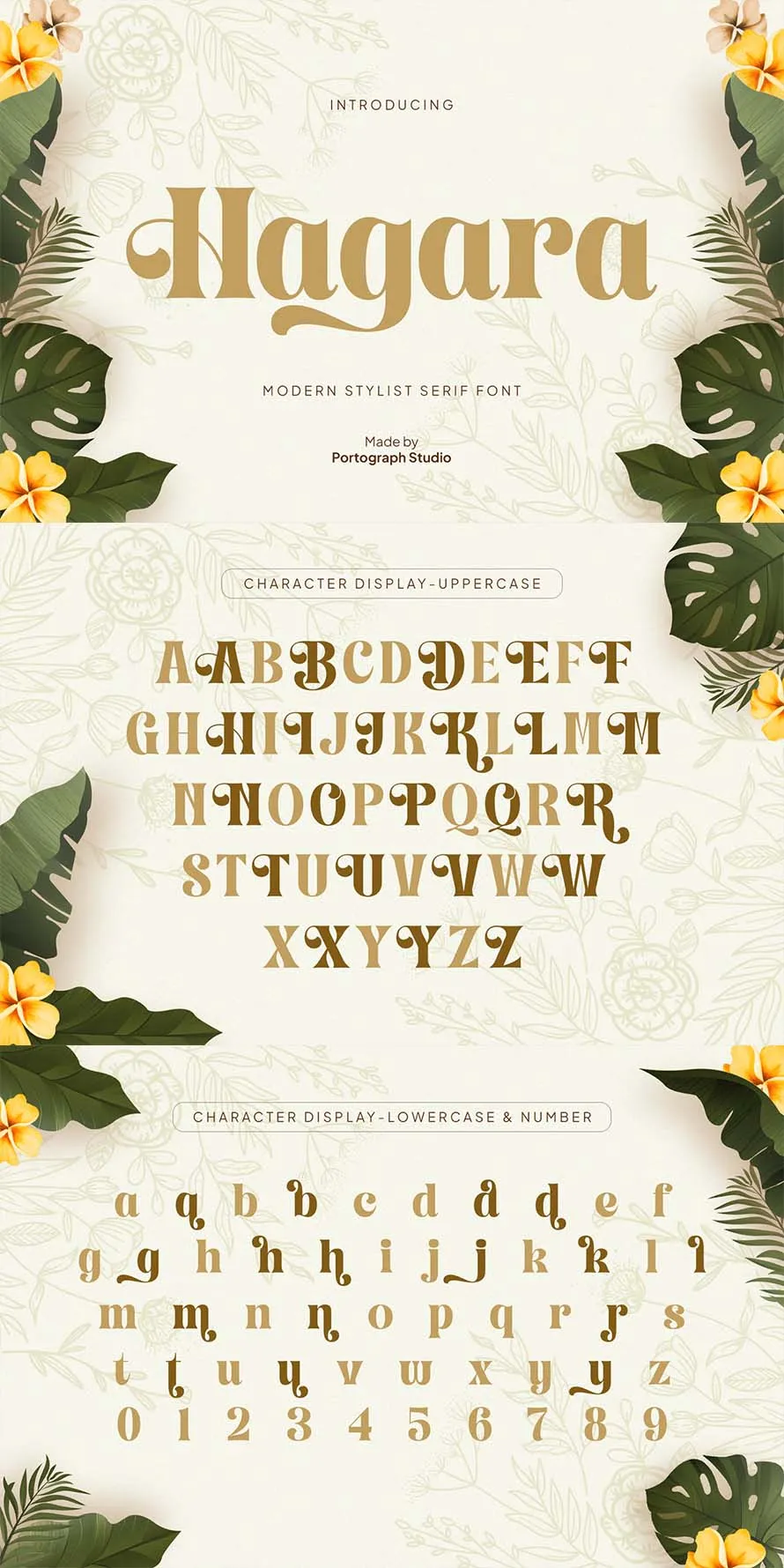 Hagara – Luxury Font