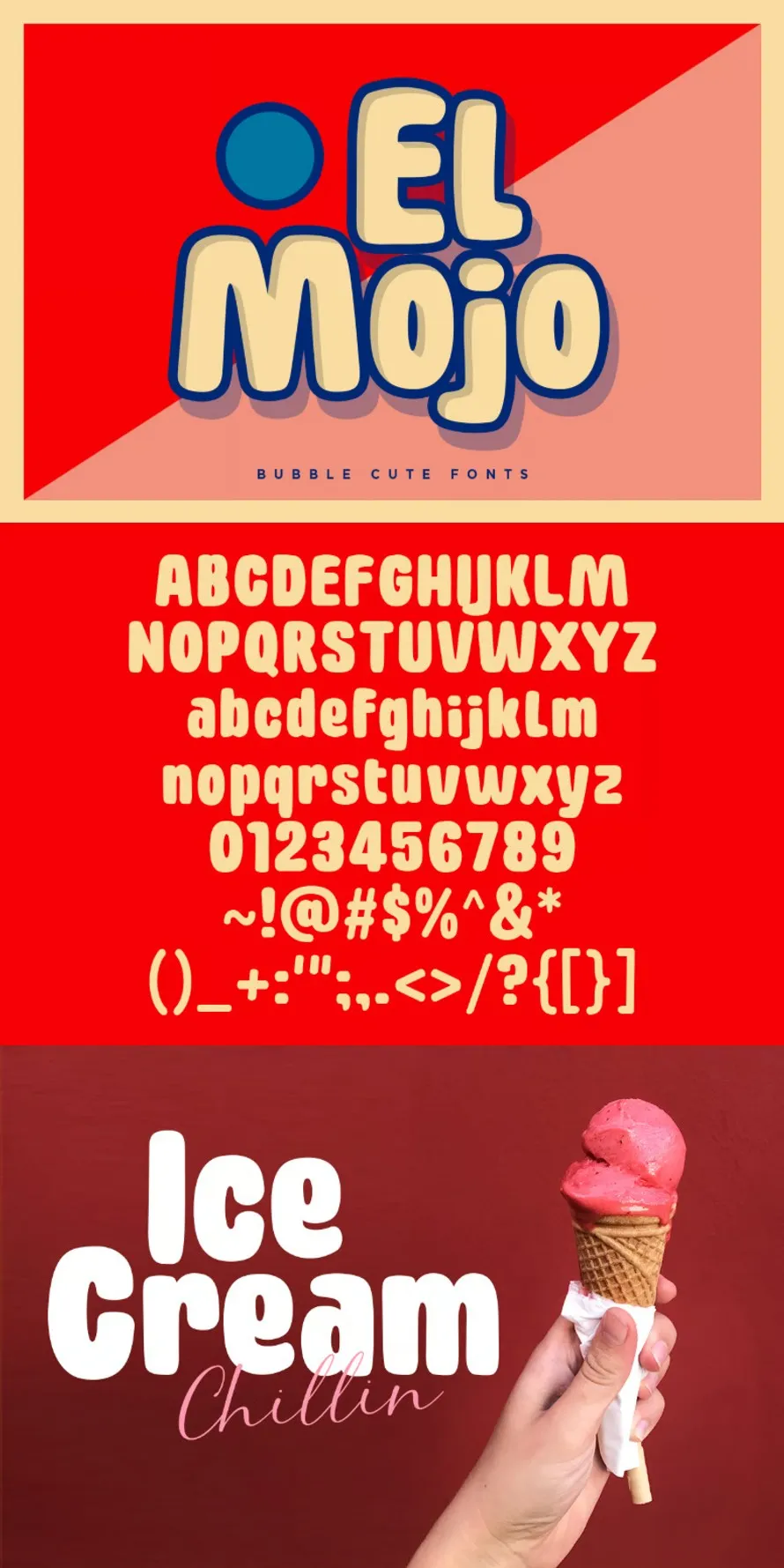 El Mojo - Bubble Pop Bold Fonts