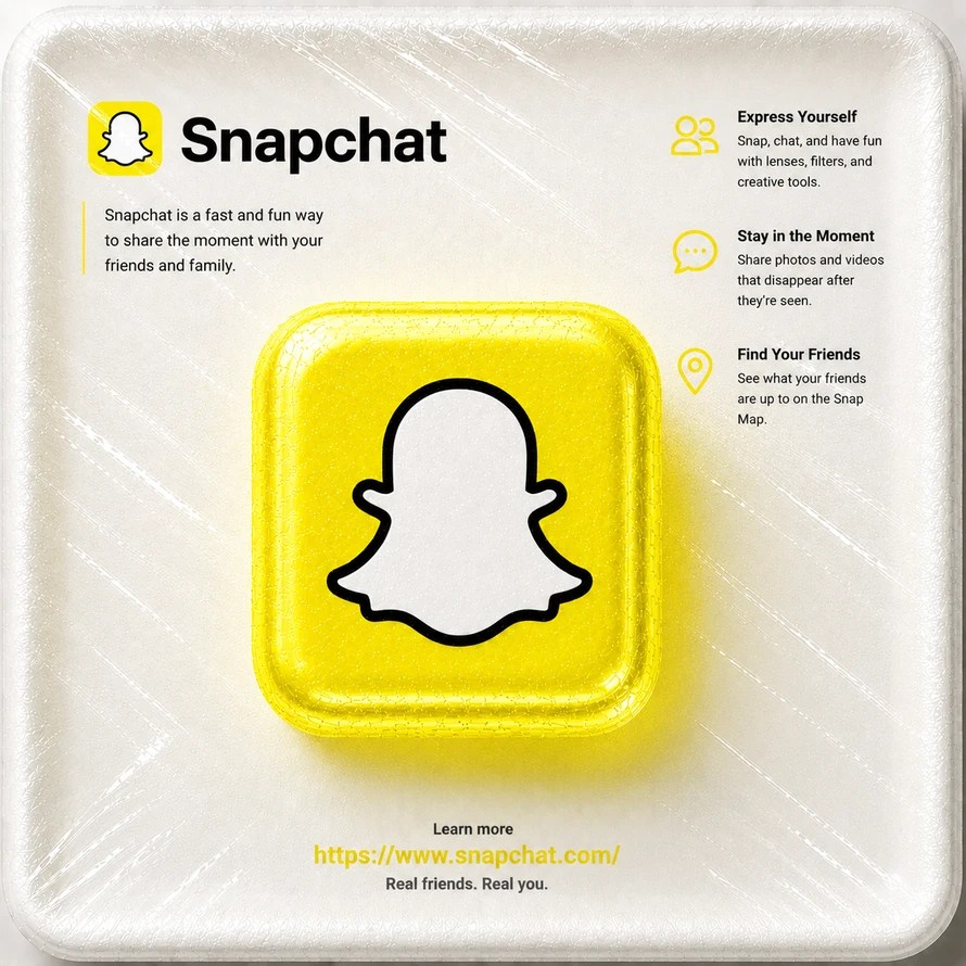 Snapchat AI Poster