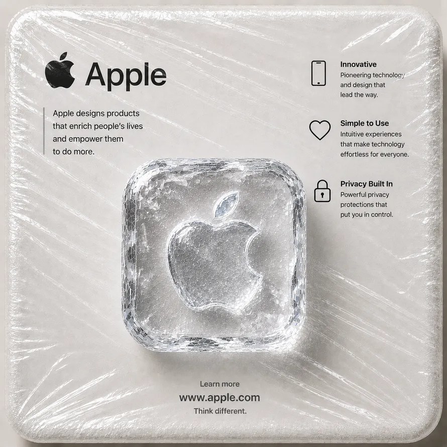 Apple AI Poster