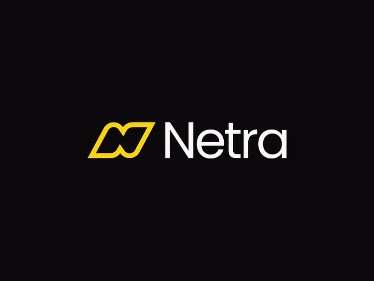 Netra Technology logo design, Letter N by Aditya Chhatrala