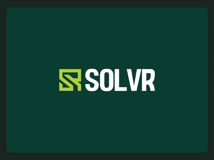 Solvr - logo design by Kahaf