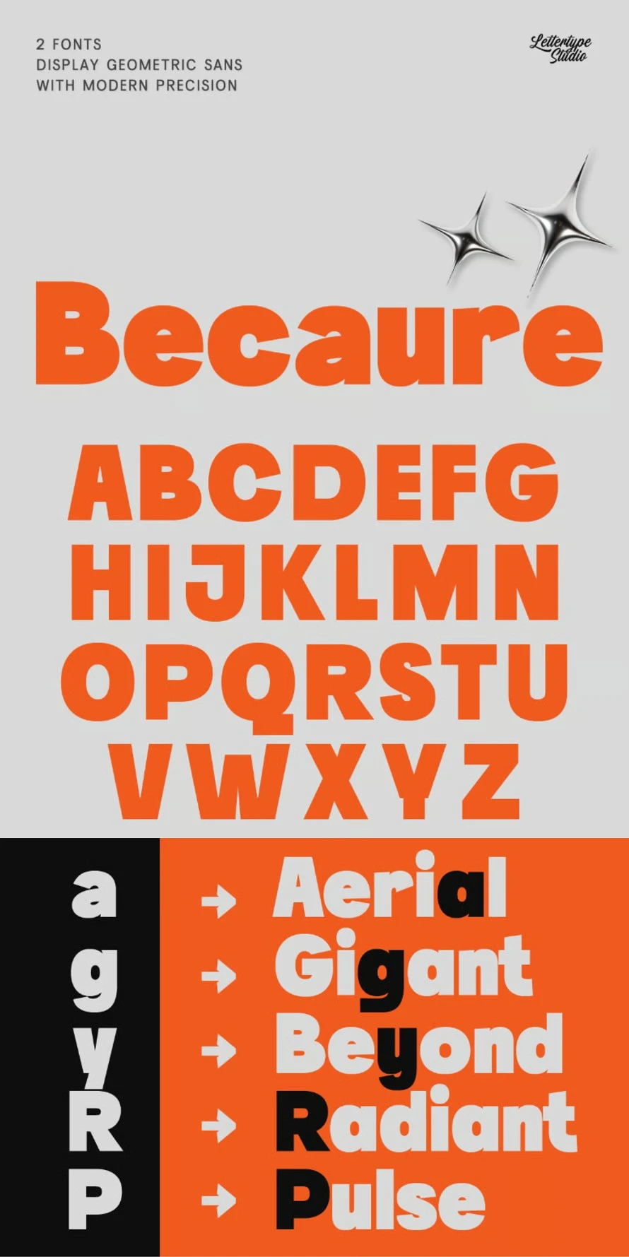 Becaure - Modern Geometric Sans-Serif Becaure - Modern Geometric Sans-Serif
