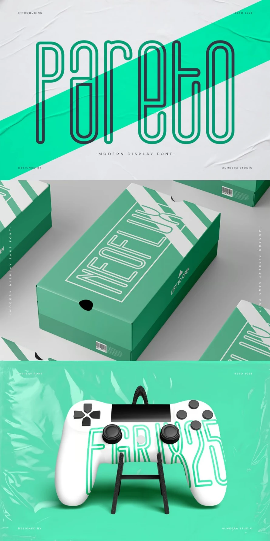 Pareto - Display Sans Pareto - Display Sans