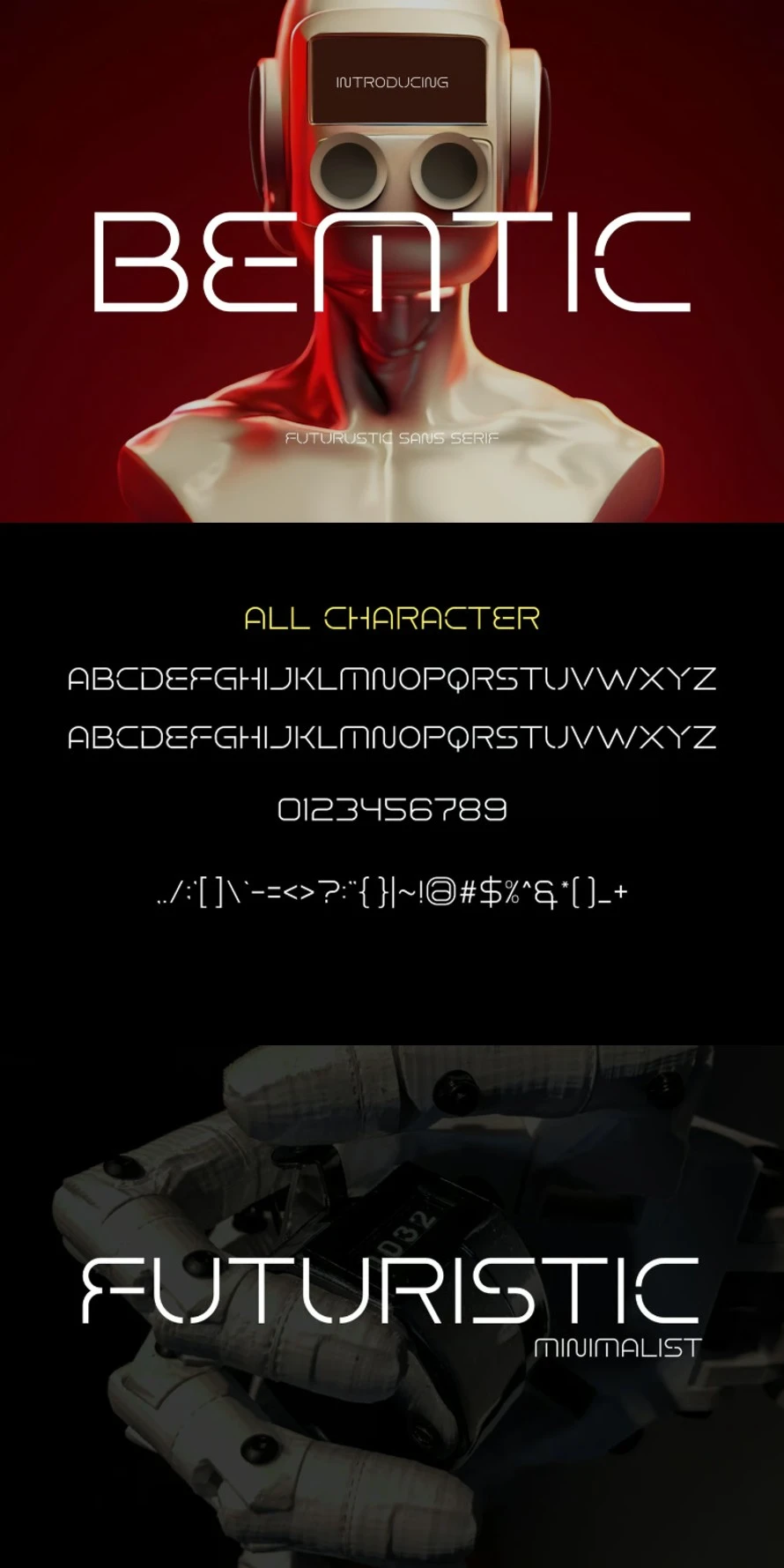 Bemtic - Sans Futuristic Bemtic - Sans Futuristic