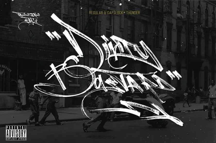 Burnts Marker Typeface Font Burnts Marker Typeface Font