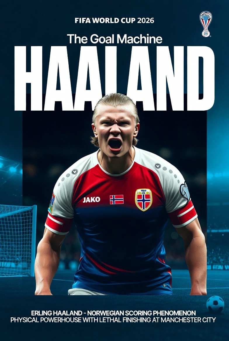 The Goal Machine Erling Haaland (norway)