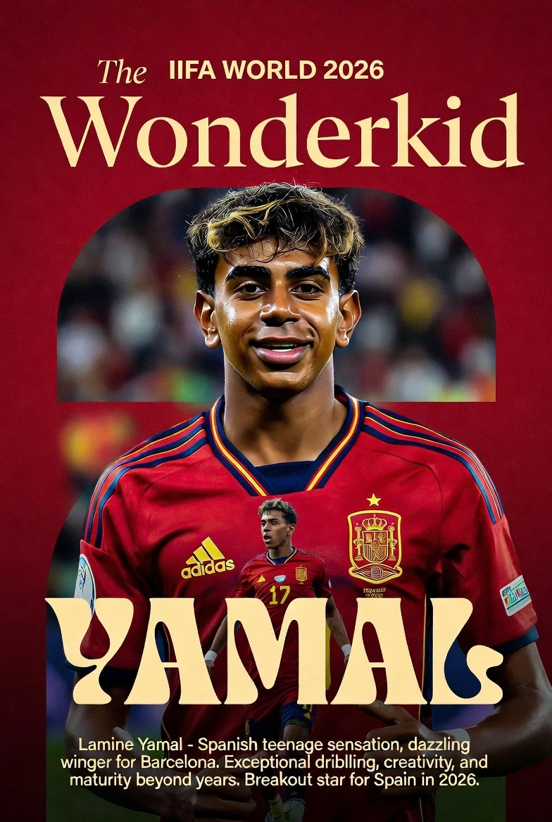 The Wonderkid Lamine Yamal (spain)