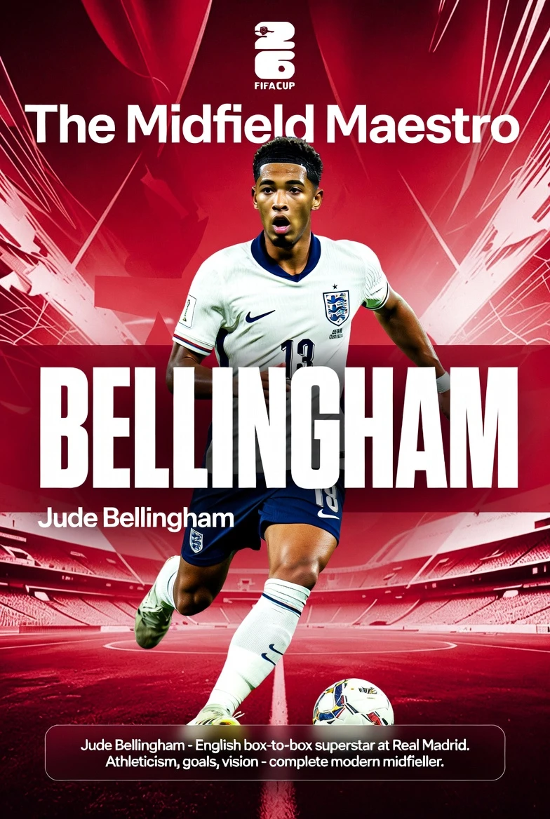 The Midfield Maestro Jude Bellingham (england)