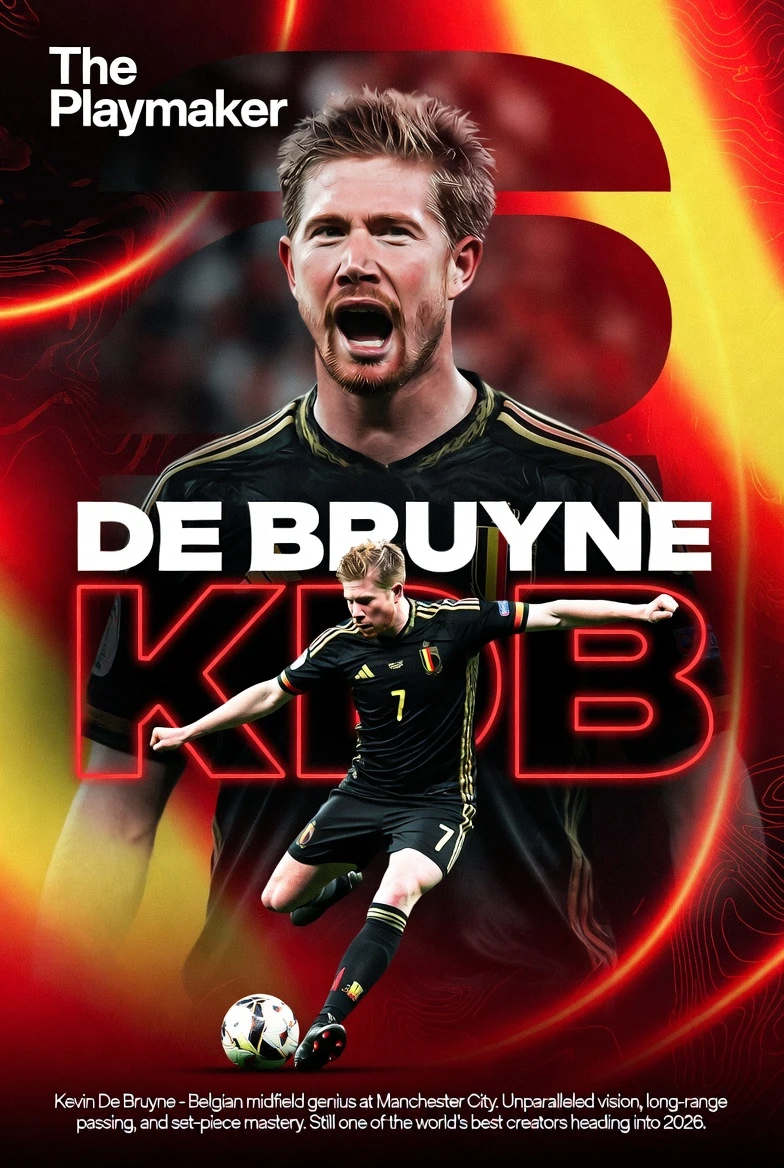 The Playmaker Kevin De Bruyne (belgium)