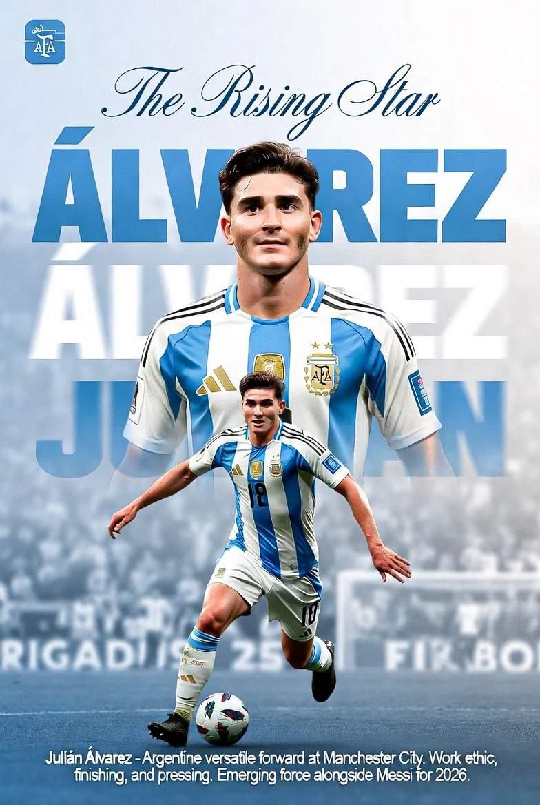 The Rising StarJulian Alvarez (argentina)