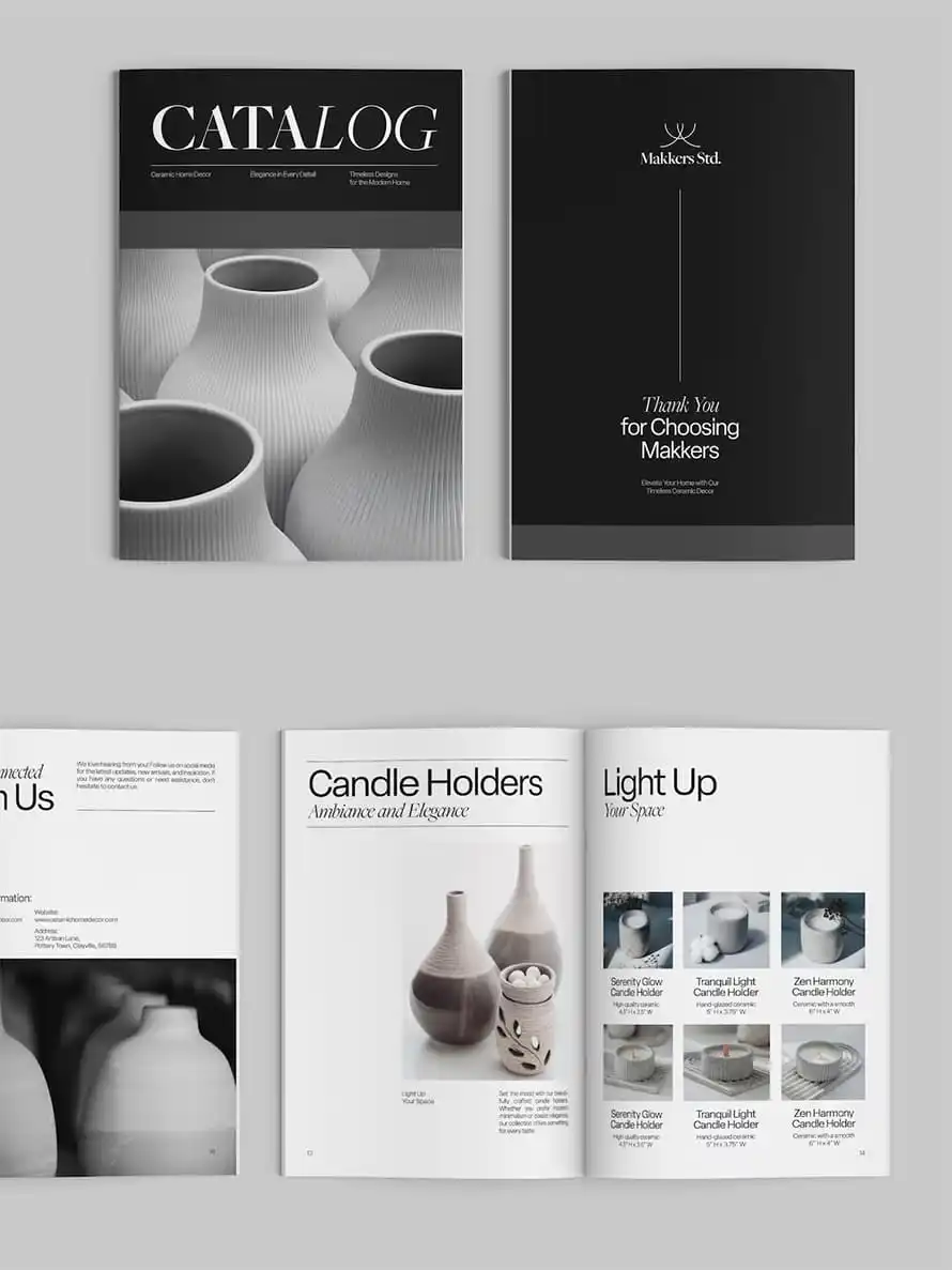 Creative Catalog Brochure Template