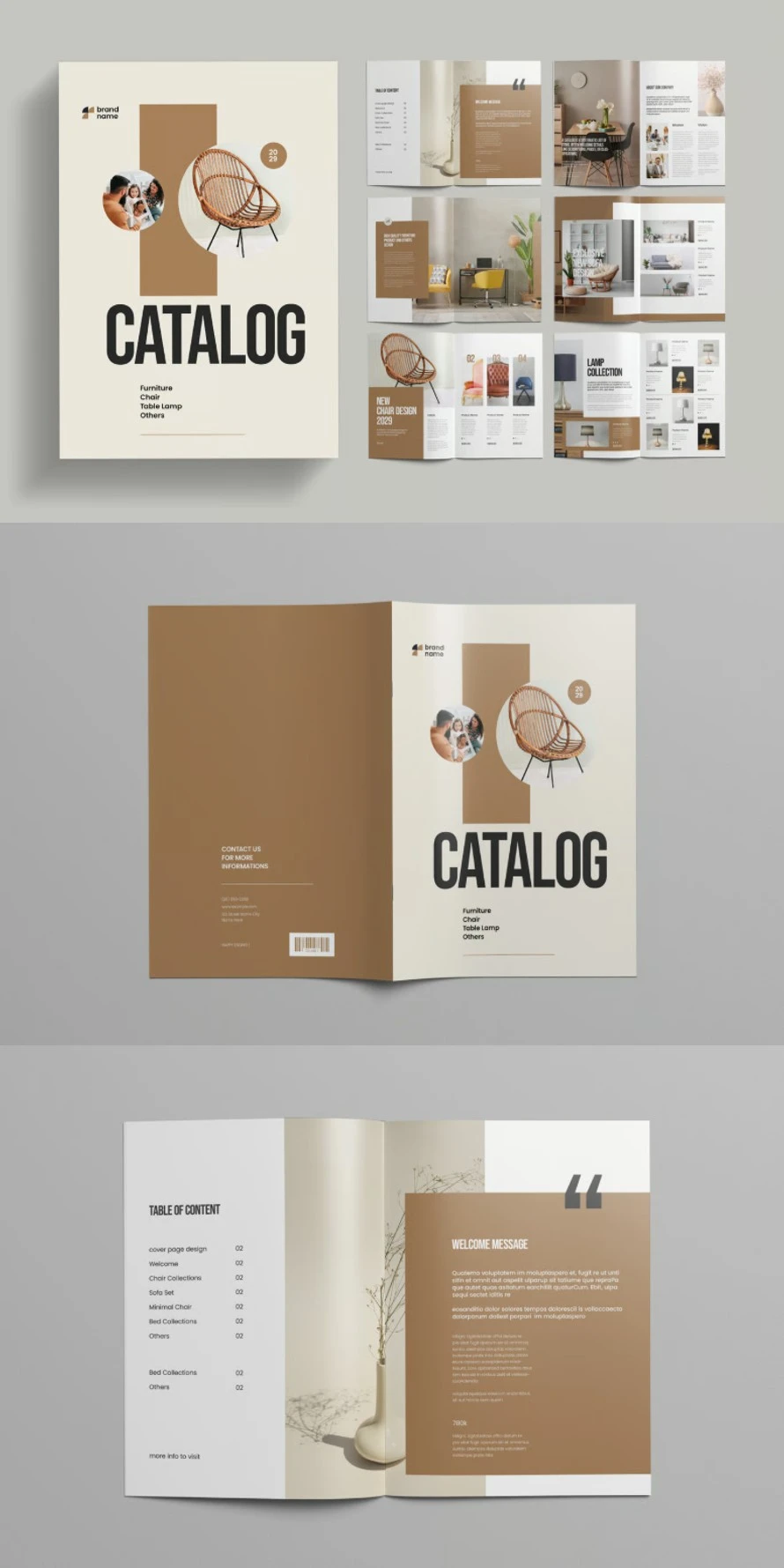 Catalog Brochure Template Catalog Brochure Template