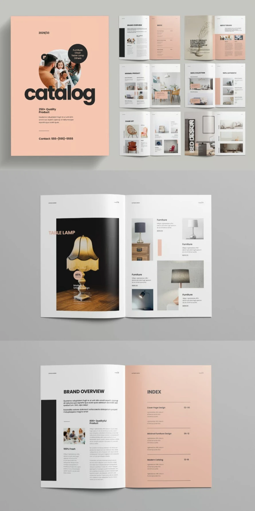 Catalog Brochure Template Catalog Brochure Template