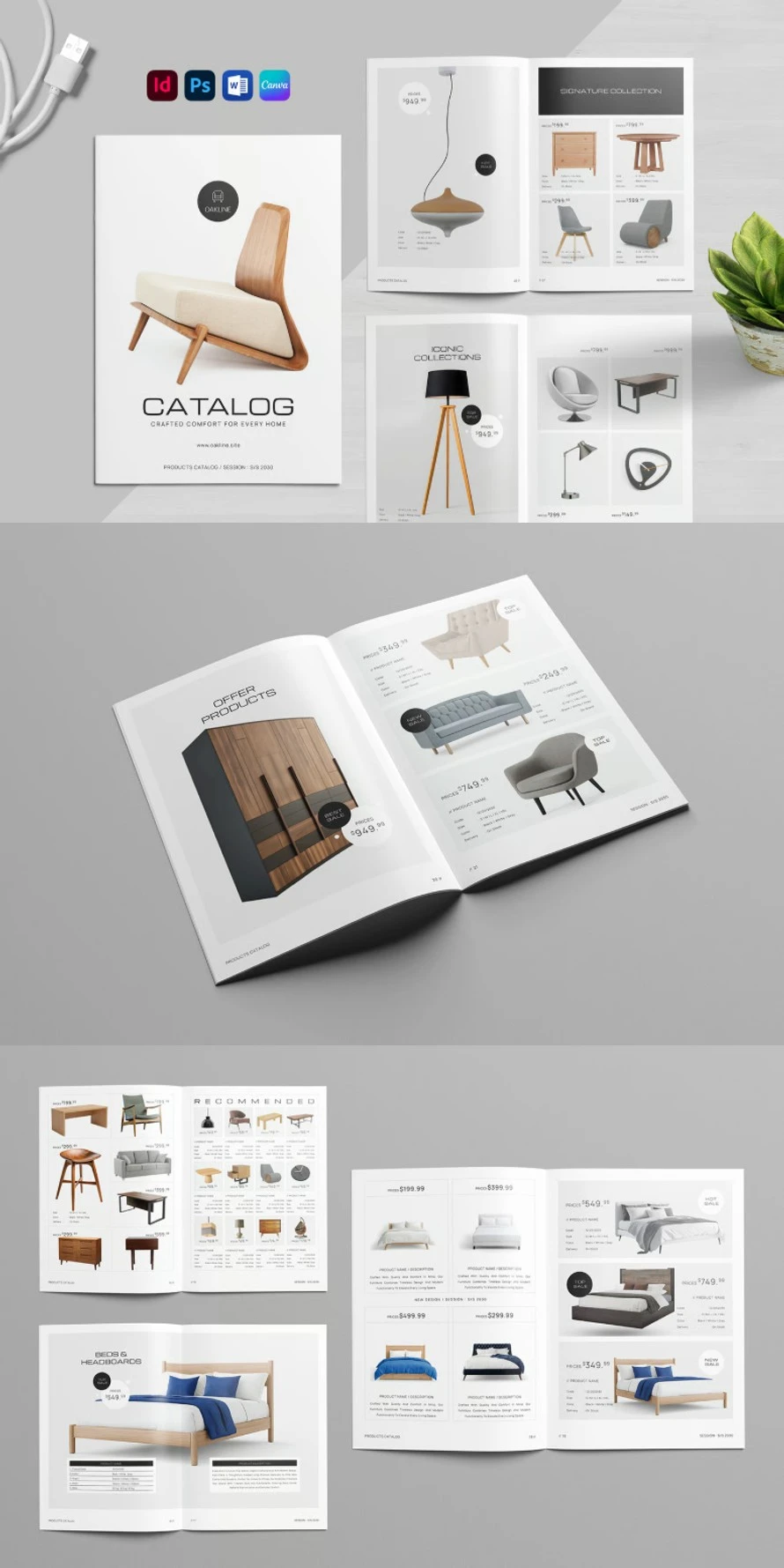 Catalog Brochure Template Catalog Brochure Template