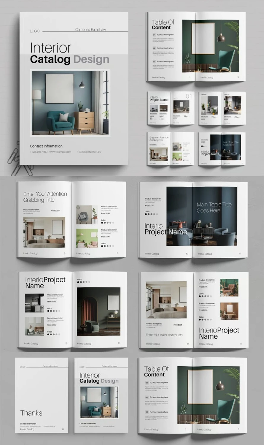 Product Catalogue design Product Catalogue design