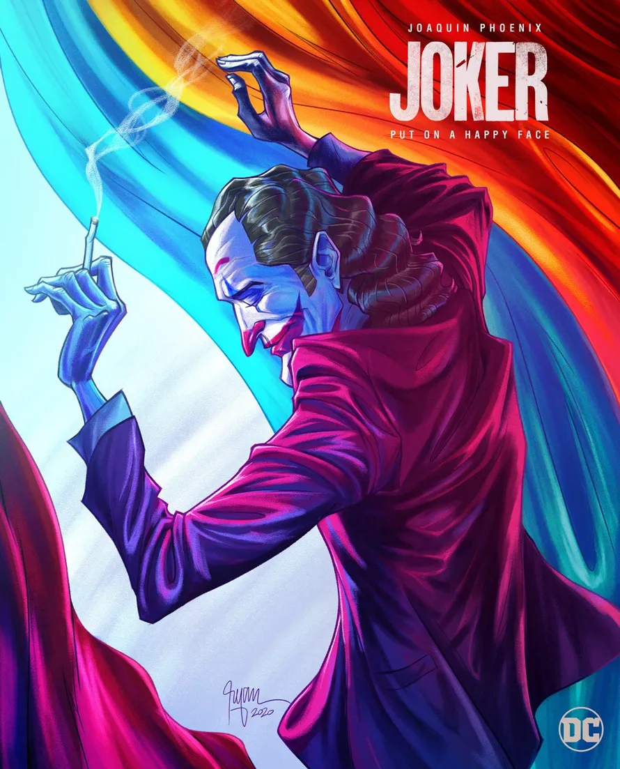 Joker - Illustrated Poster