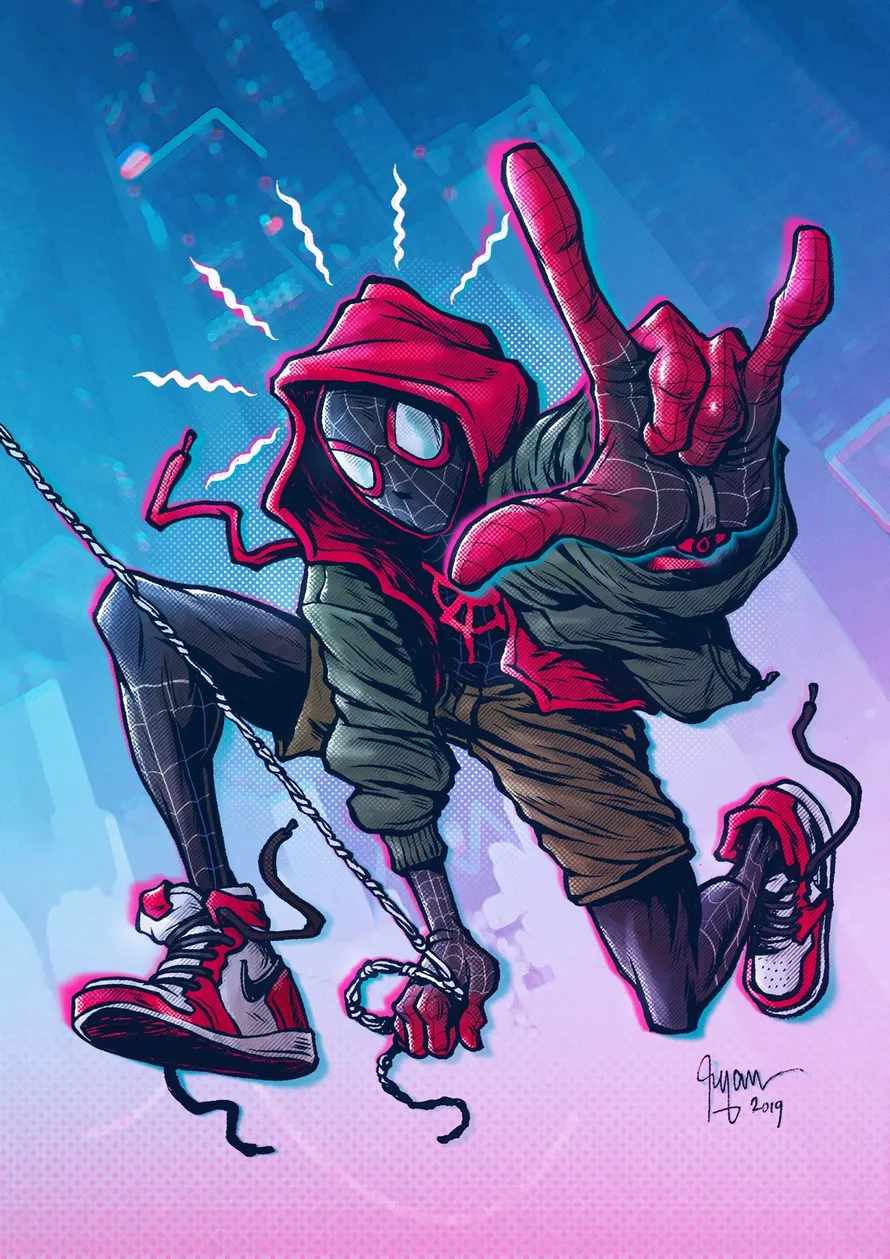 Miles Morales Poster