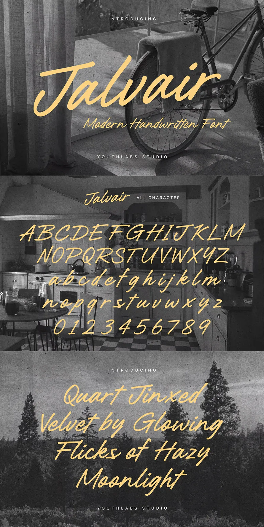 Jalvair - Modern Handwritten Font Jalvair - Modern Handwritten Font