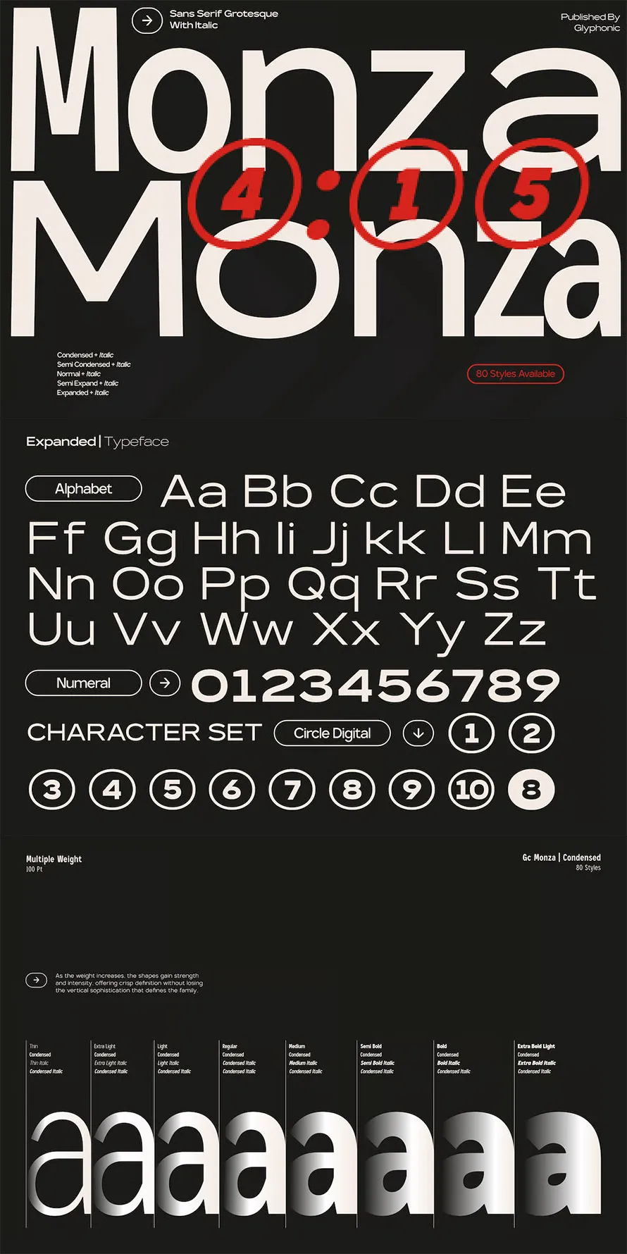 Monza - Complex Modern Sans Monza - Complex Modern Sans
