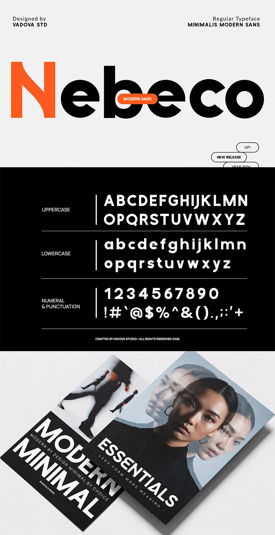 Nebeco Minimalist Modern Sans Font Nebeco Minimalist Modern Sans Font