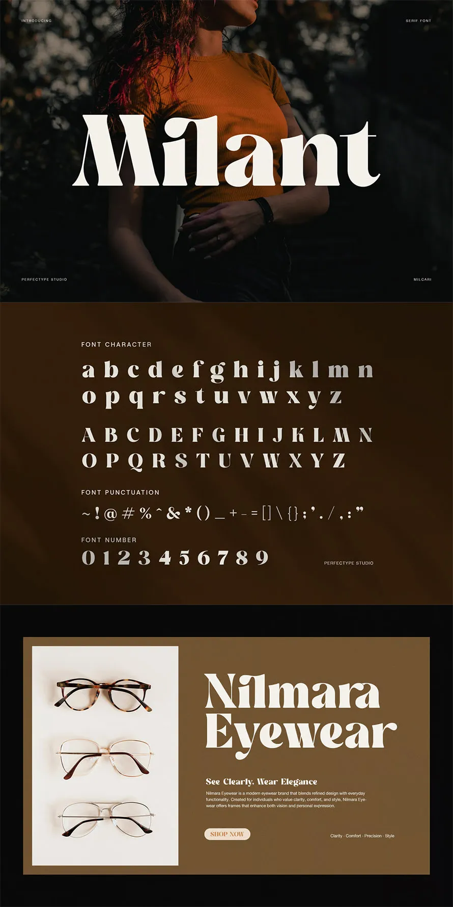 Milant Elegant Modern Serif Font Milant Elegant Modern Serif Font
