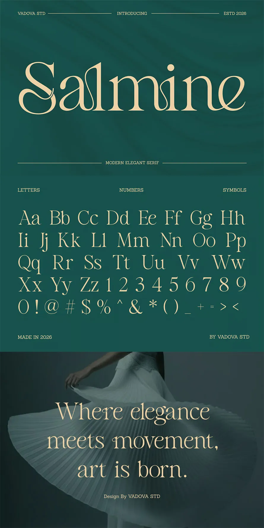 Salmine Modern Serif Font Salmine Modern Serif Font
