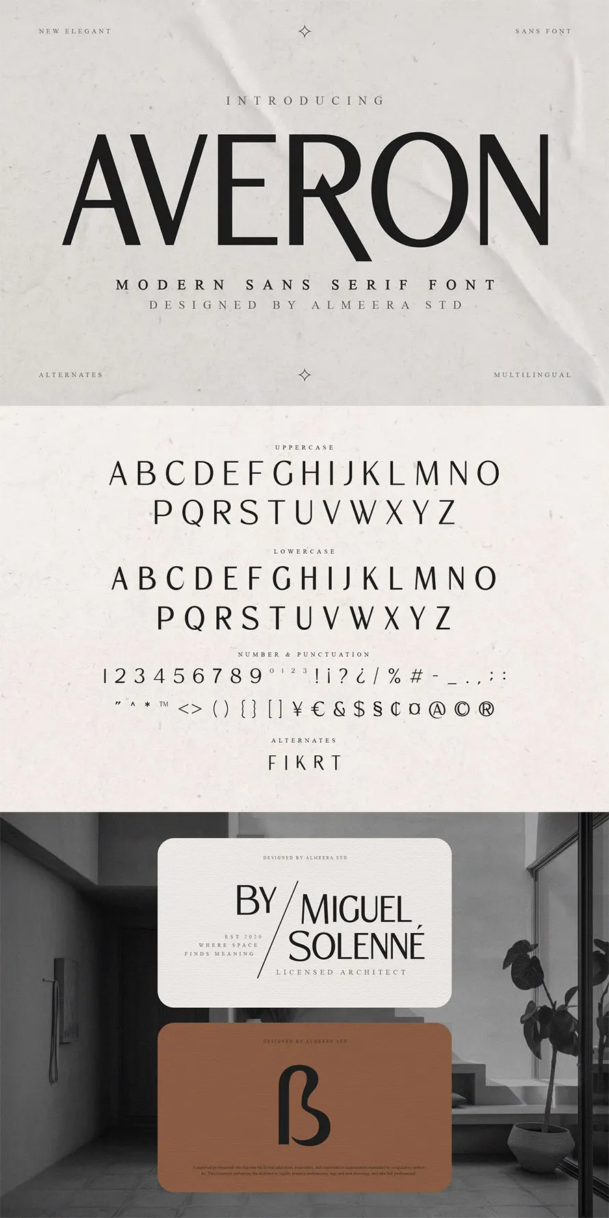 Averon – Modern Sans Averon – Modern Sans