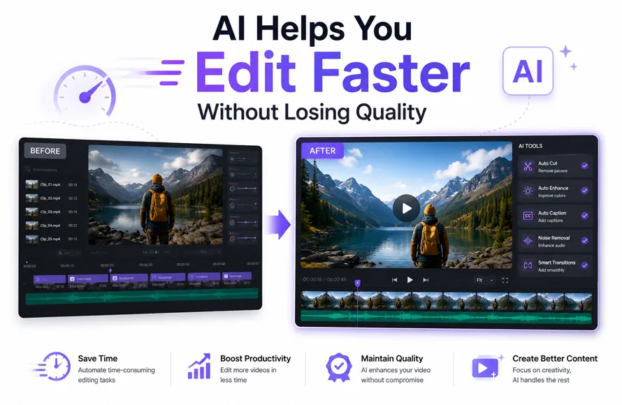 Ai Help to Edit Videos Faster